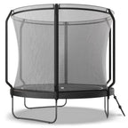 Trampoline VirtuFit Premium avec filet de sécurité - Noir - 251 cm - Tweedekans
