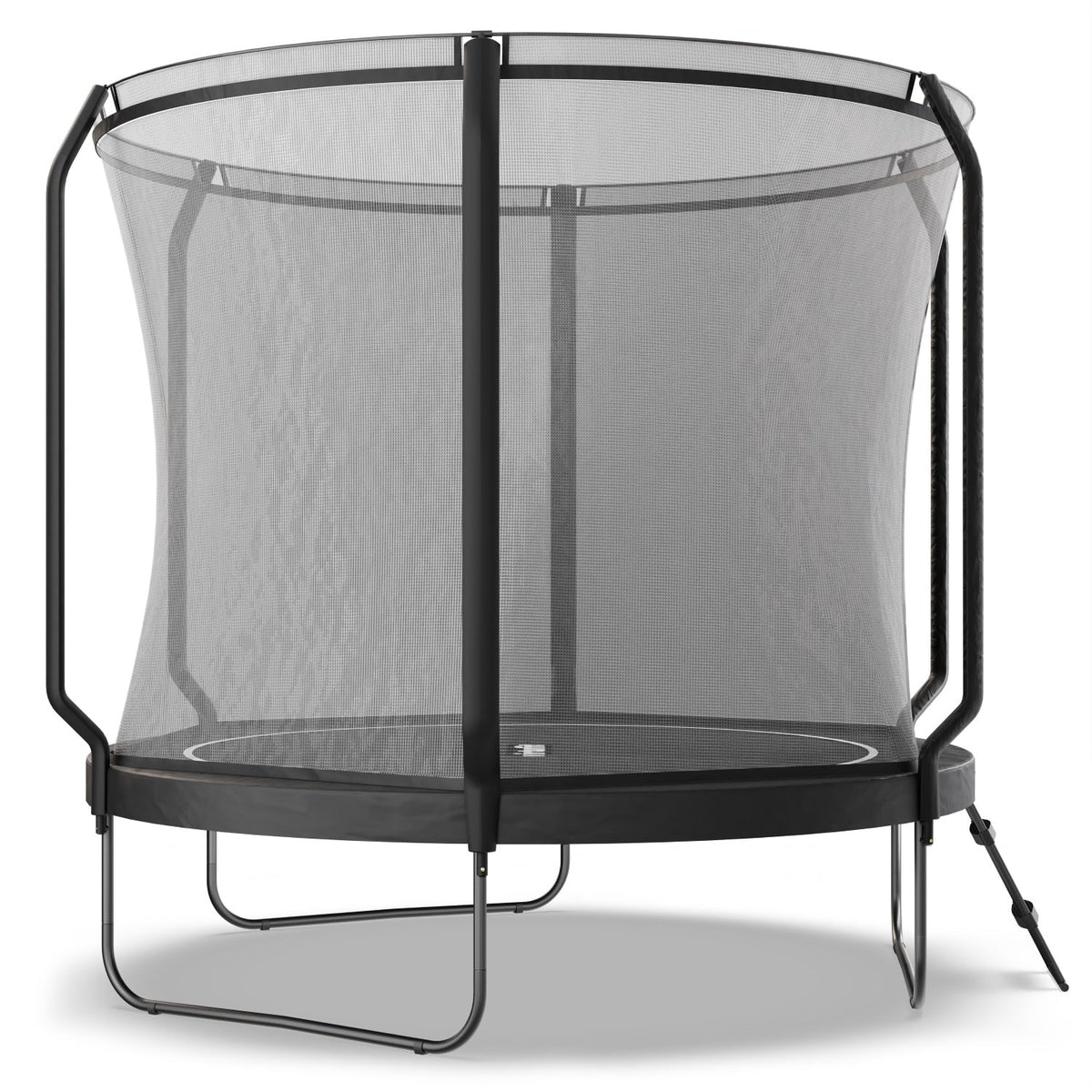 Trampoline VirtuFit Premium avec filet de sécurité - Noir - 251 cm - Tweedekans