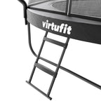 Trampoline VirtuFit Premium avec filet de sécurité - Noir - 251 cm - Tweedekans