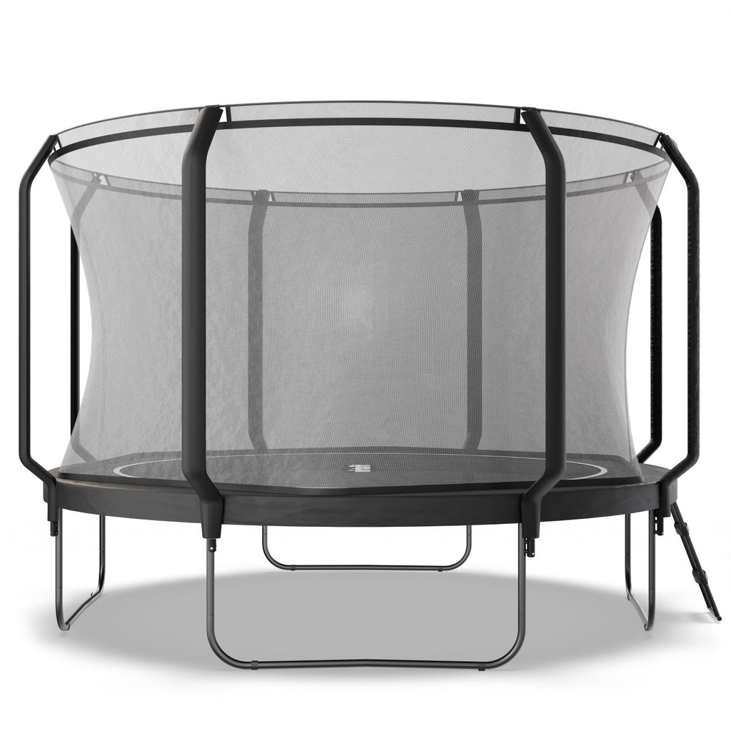 Trampoline VirtuFit Premium avec filet de sécurité - Noir - 366 cm - Tweedekans