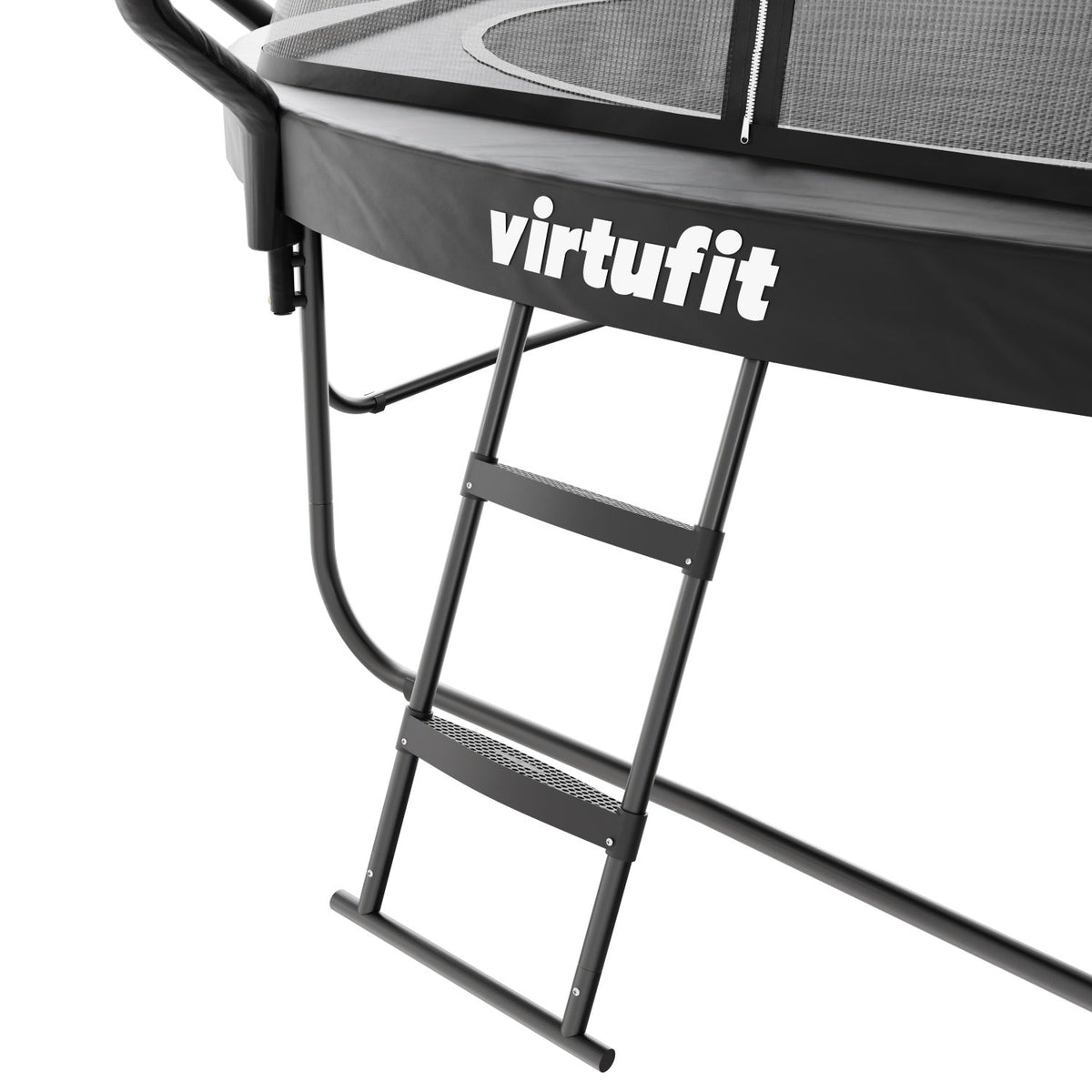 Trampoline VirtuFit Premium avec filet de sécurité - Noir - 366 cm - Tweedekans