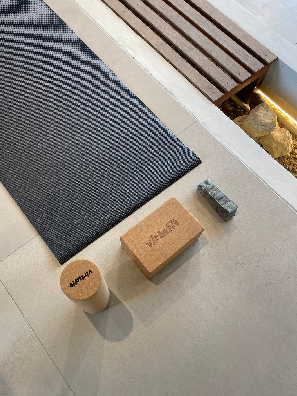 VirtuFit Premium Cork Yoga Block - Écologique