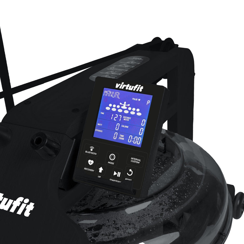 VirtuFit Rameur Elite Water Resistance - Edition Noire - Tweedekans