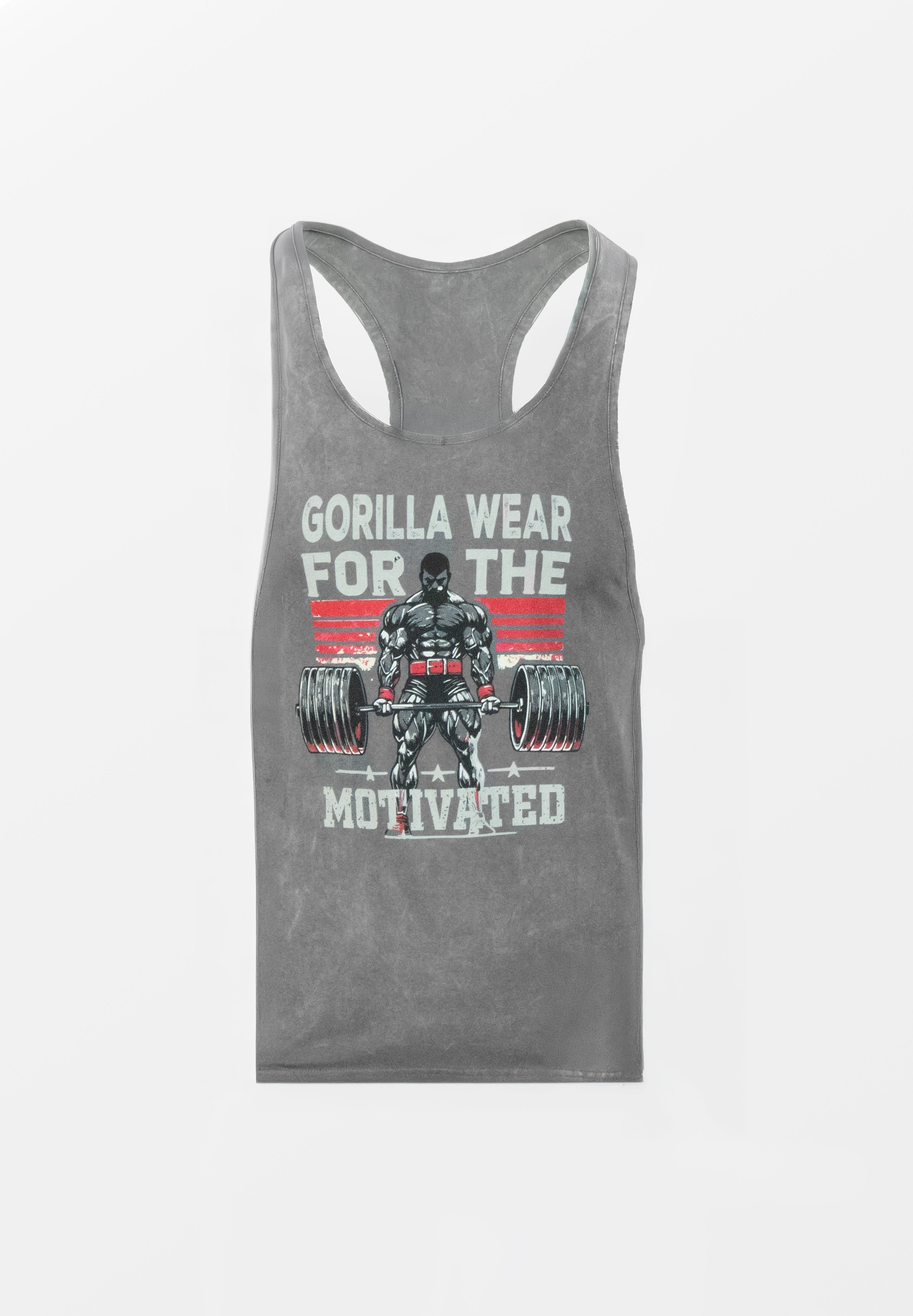 Gorilla Wear Churchill Stringer - Gris Délavé