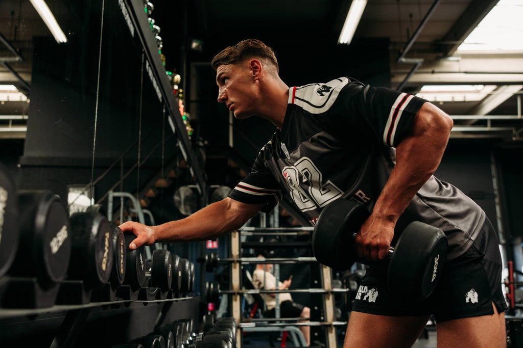 Gorilla Wear Tyler Football Jersey - Noir/Blanc
