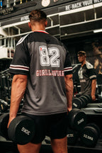 Gorilla Wear Tyler Football Jersey - Noir/Blanc