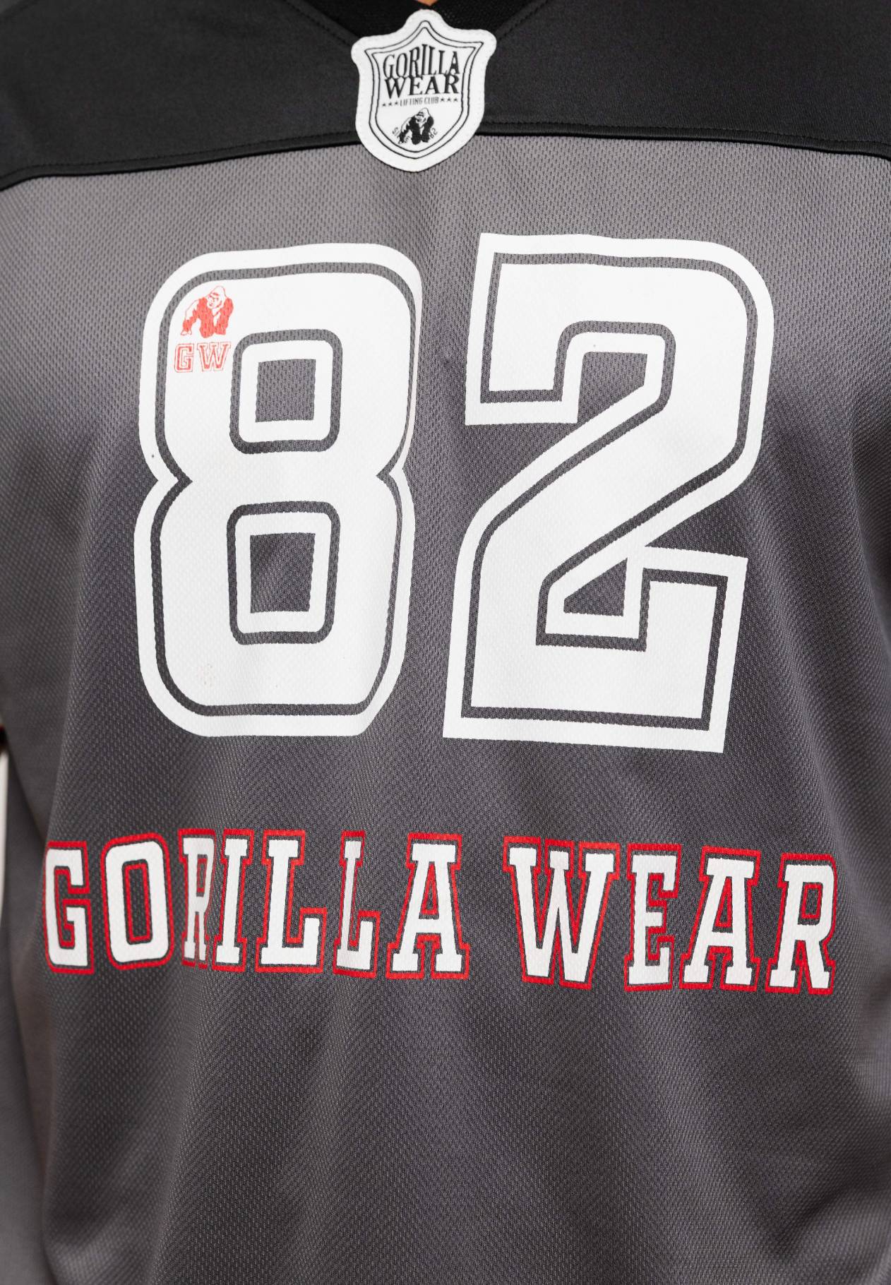 Gorilla Wear Tyler Football Jersey - Noir/Blanc