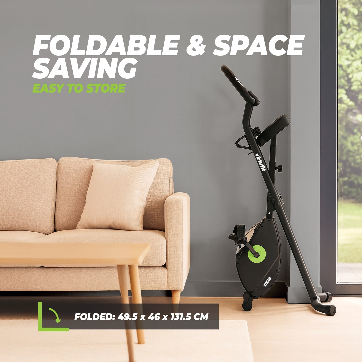VirtuFit XB100i Opvouwbare Hometrainer