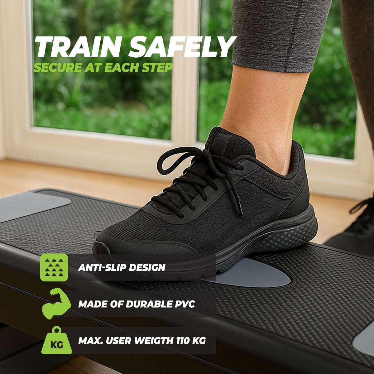 VirtuFit Step/Stepper d'Aérobic Ajustable - Tweedekans