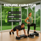 VirtuFit Step/Stepper d'Aérobic Ajustable - Tweedekans