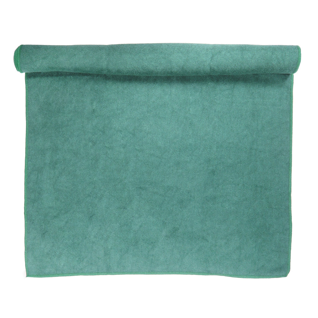 VirtuFit Premium Yogamat Handdoek - 183 x 61 cm - Ocean Green - Tweedekans