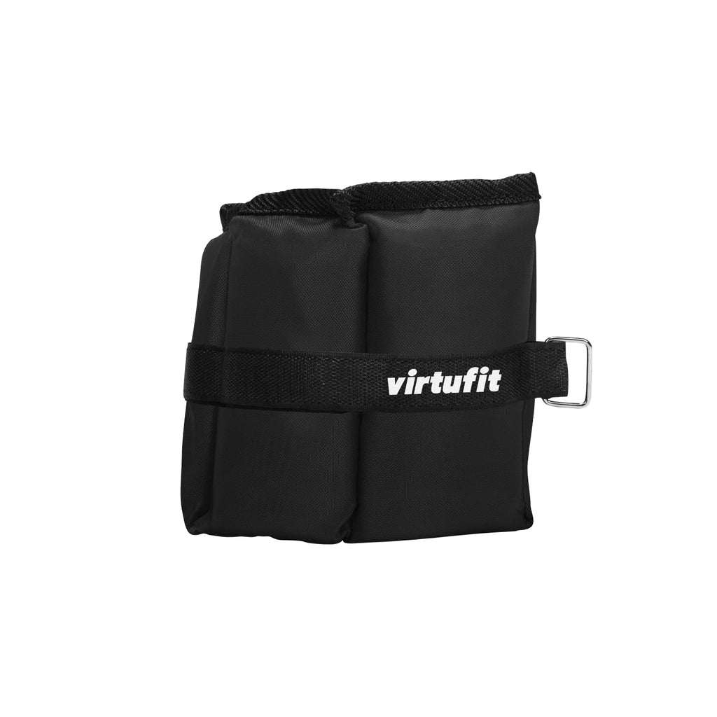 VirtuFit Poids de cheville/poids de poignet réglables 2 x 1 kg - Nylon - Bleu - Tweedekans