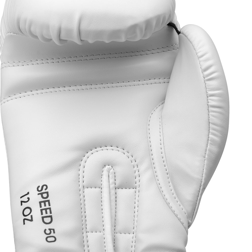 Adidas Gants de Boxe Speed 50 - Blanc/Or