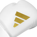 Adidas Gants de Boxe Speed 50 - Blanc/Or