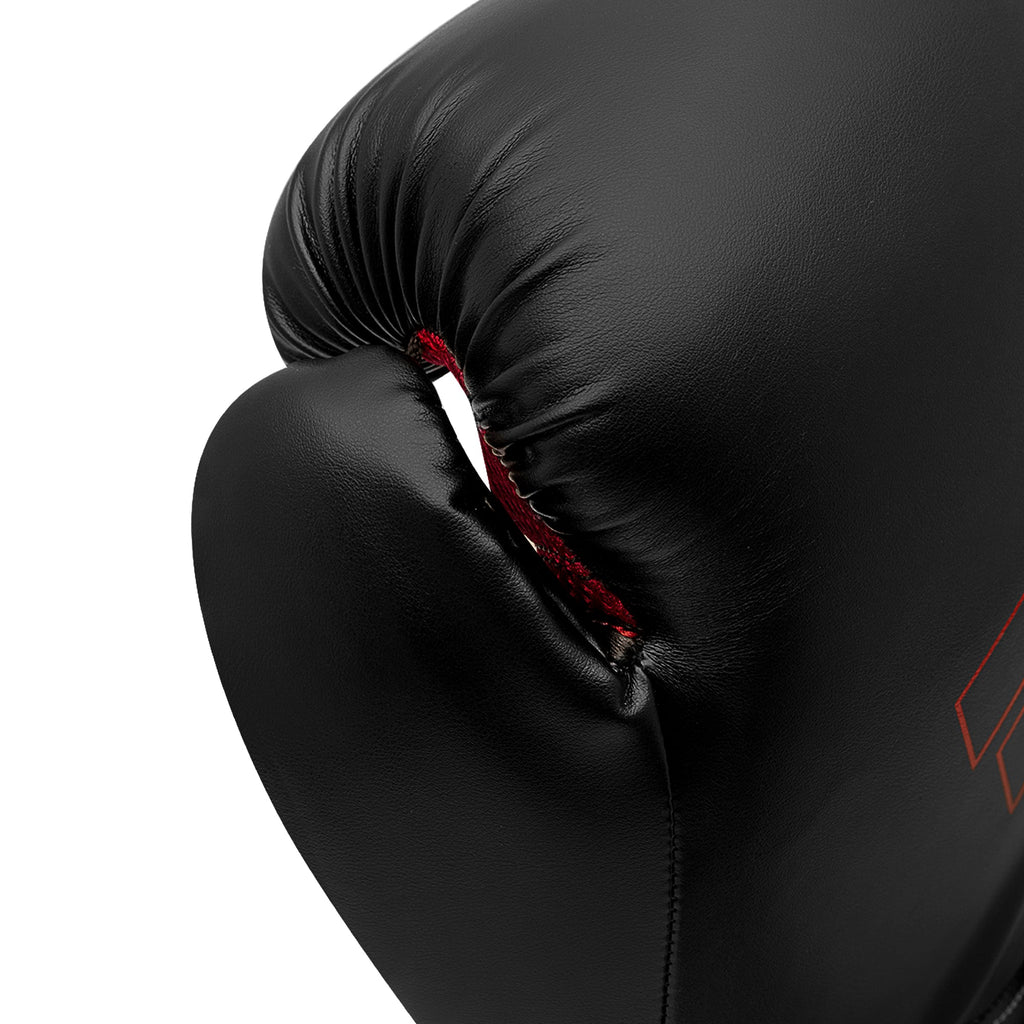 Adidas Gants de Boxe Hybrid 80 - Noir/Rouge