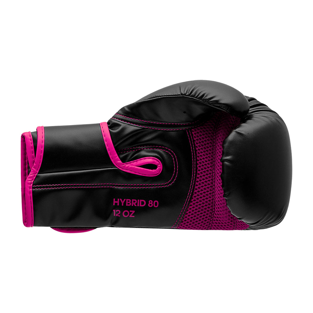 Adidas Gants de Boxe Hybrid 80 - Noir/Rose