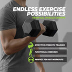 VirtuFit Hexa Dumbbell Pro - 37,5 kg - Per Stuk - Tweedekans