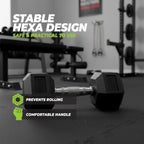 VirtuFit Hexa Dumbbell Pro - 15 kg - Per Stuk - Tweedekans