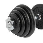 VirtuFit Adjustable Dumbbell Set Pro - Ensemble d'haltères - Fonte - 1 x 15 kg - Tweedekans