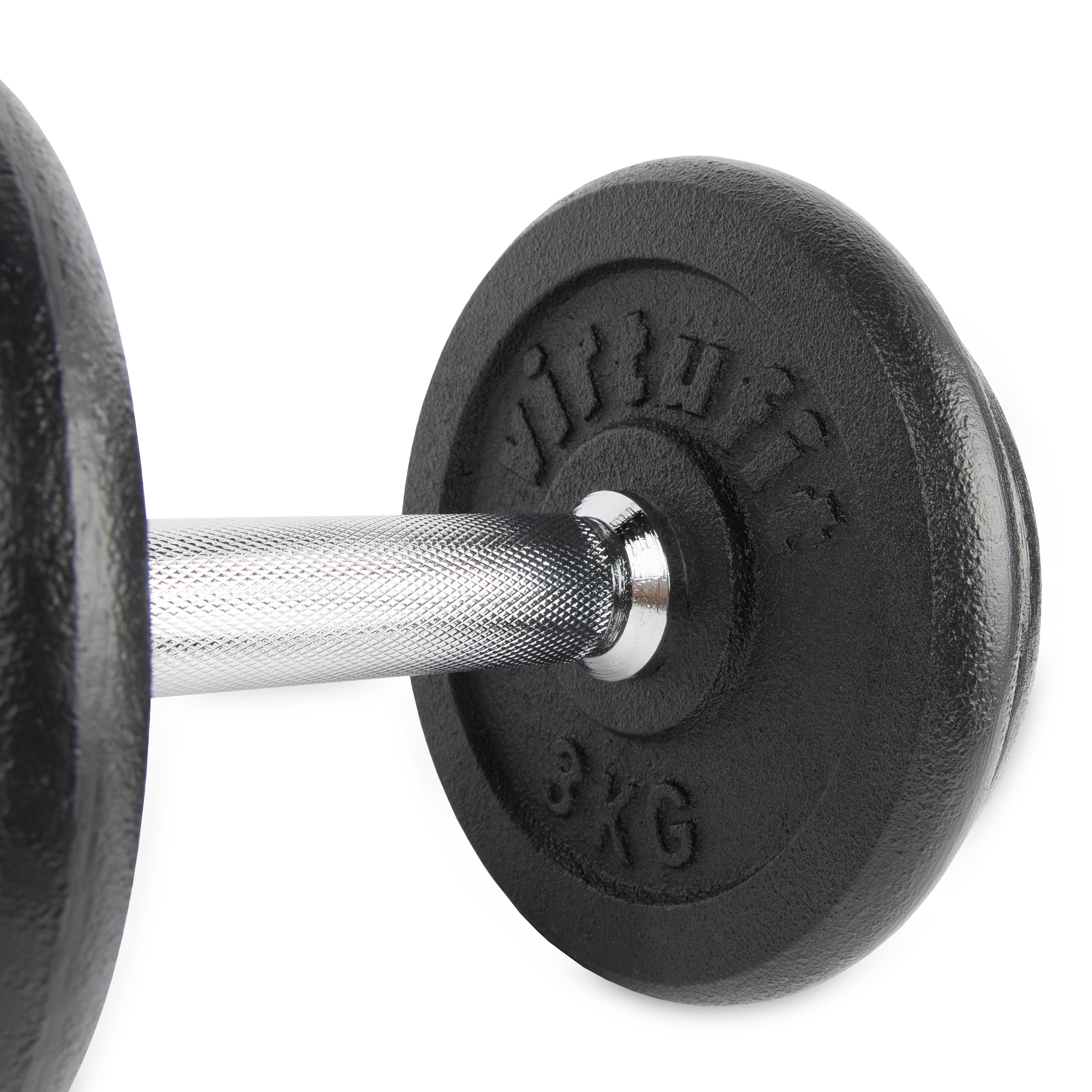 VirtuFit Adjustable Dumbbell Set Pro - Ensemble d'haltères - Fonte - 1 x 15 kg - Tweedekans