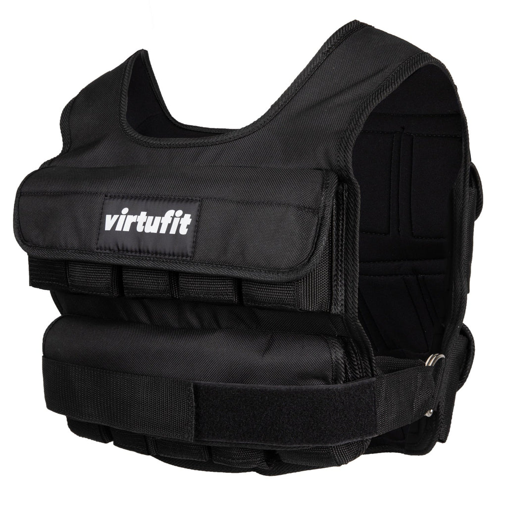 VirtuFit Verstelbaar Gewichtsvest Pro - 10 kg - Zwart