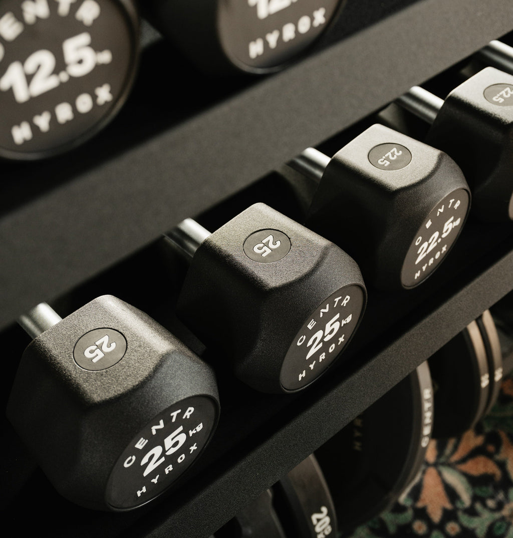 Centr x Hyrox Urethane Hexagon Dumbbell - 17,5 kg