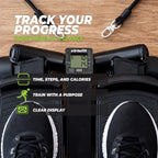 VirtuFit ST10 2-in-1 Side Stepper - avec ordinateur et câbles de résistance
