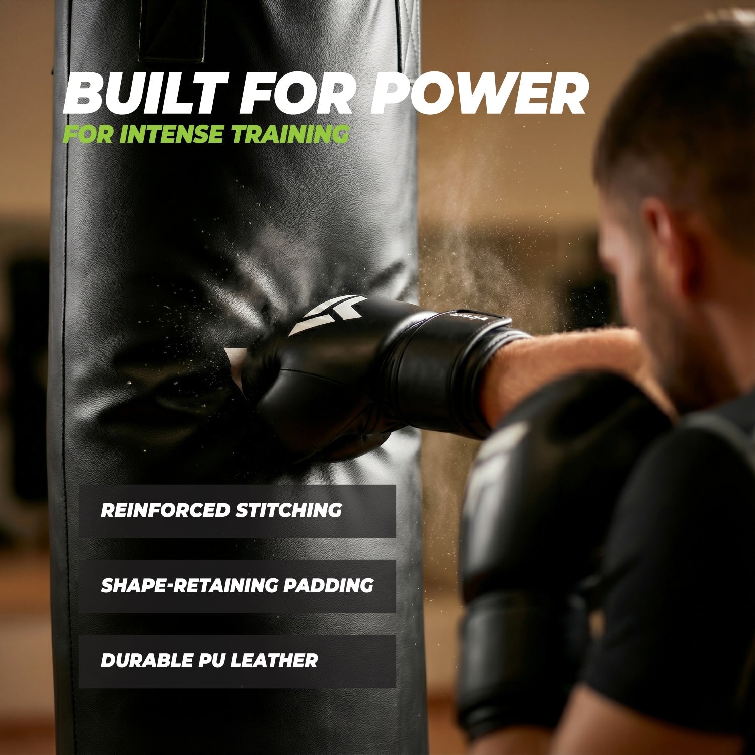 VirtuFit Boxing Set - Set de boxe - Sac de boxe et gants de boxe