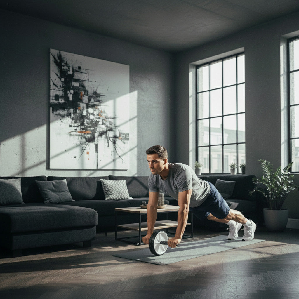 Roue abdominale double VirtuFit - Roue abdominale - Tweedekans