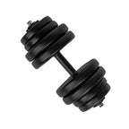 VirtuFit Haltères Réglables - Vinyle - 15 kg