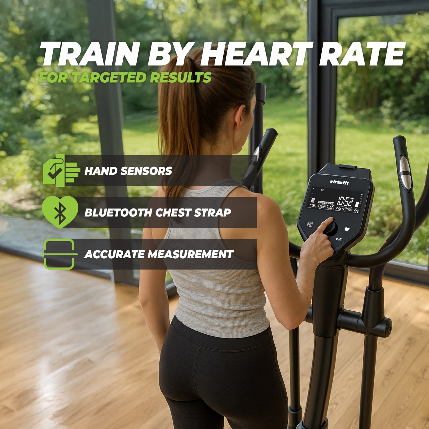 VirtuFit CTR200i Crosstrainer met tablethouder - 2026 model (CTR 2.1)