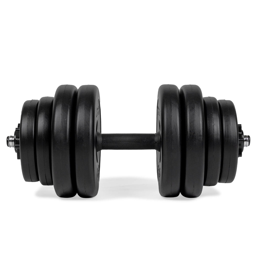 VirtuFit Haltères Réglables - Vinyle - 15 kg