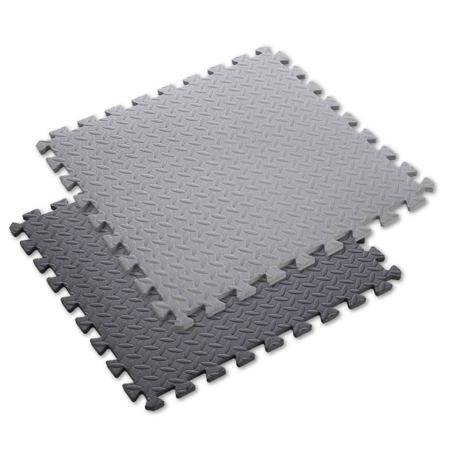 HMS Tapis Puzzle - Set de 9 - 12 mm - Gris clair