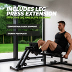 VirtuFit Homegym KH350 - Station de Musculation à Domicile Avec Leg Press