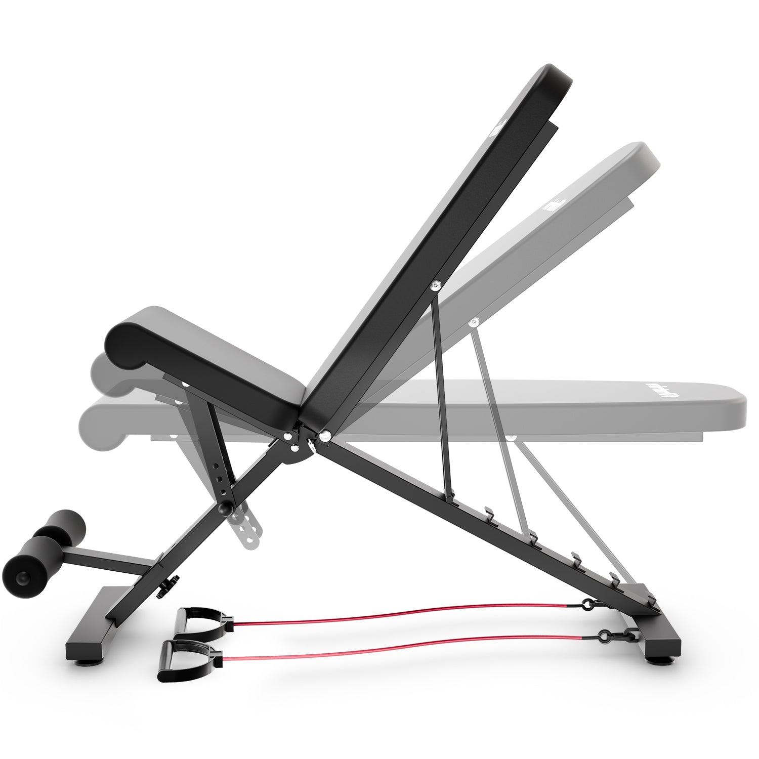 VirtuFit Banc de fitness pliable et réglable FB100 - Tweedekans