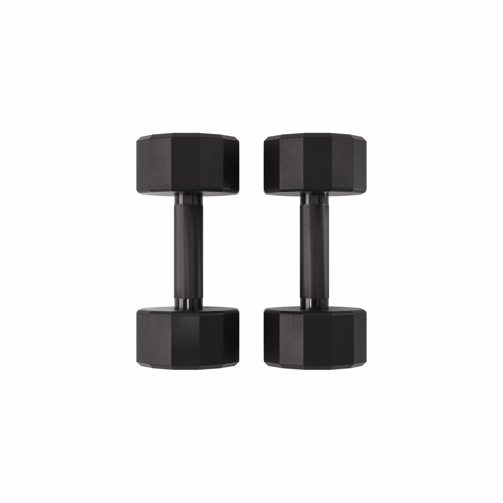 Centr Dumbbell Tower avec set d’haltères 12 pièces - 4 à 14 kg