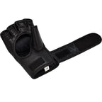 RDX Sports GGRF-12 Gants de Grappling - Gants MMA - Noir