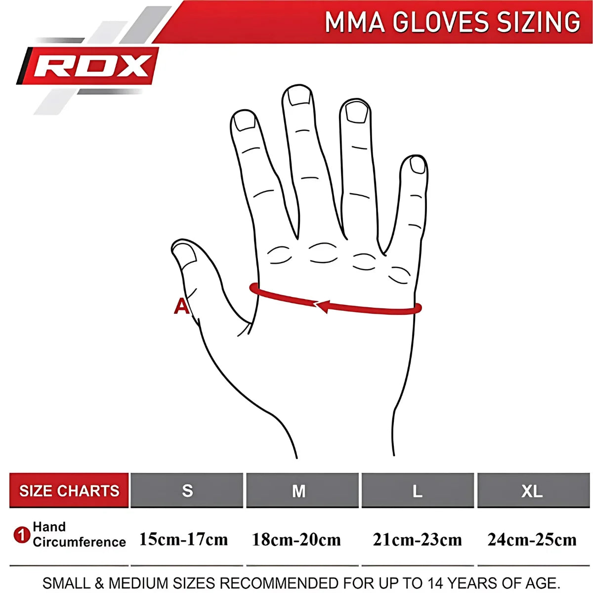 RDX Sports GGRF-12 Gants de Grappling - Gants MMA - Noir