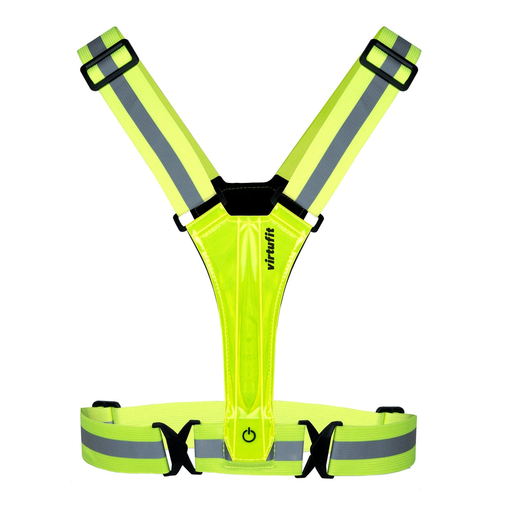 Gilet de Sécurité Réfléchissant VirtuFit avec LED – Éclairage pour la Course - Tweedekans
