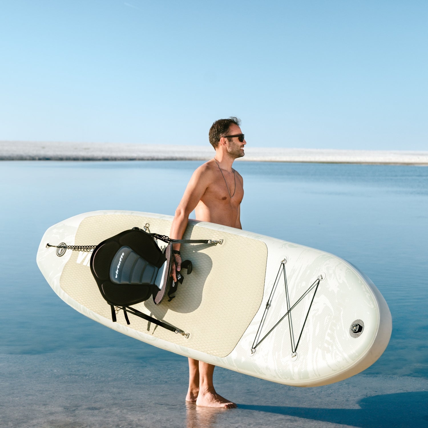 VirtuFit Supboard Cruiser 305 - Oranje - Met Kajak zitje, accessoires en draagtas