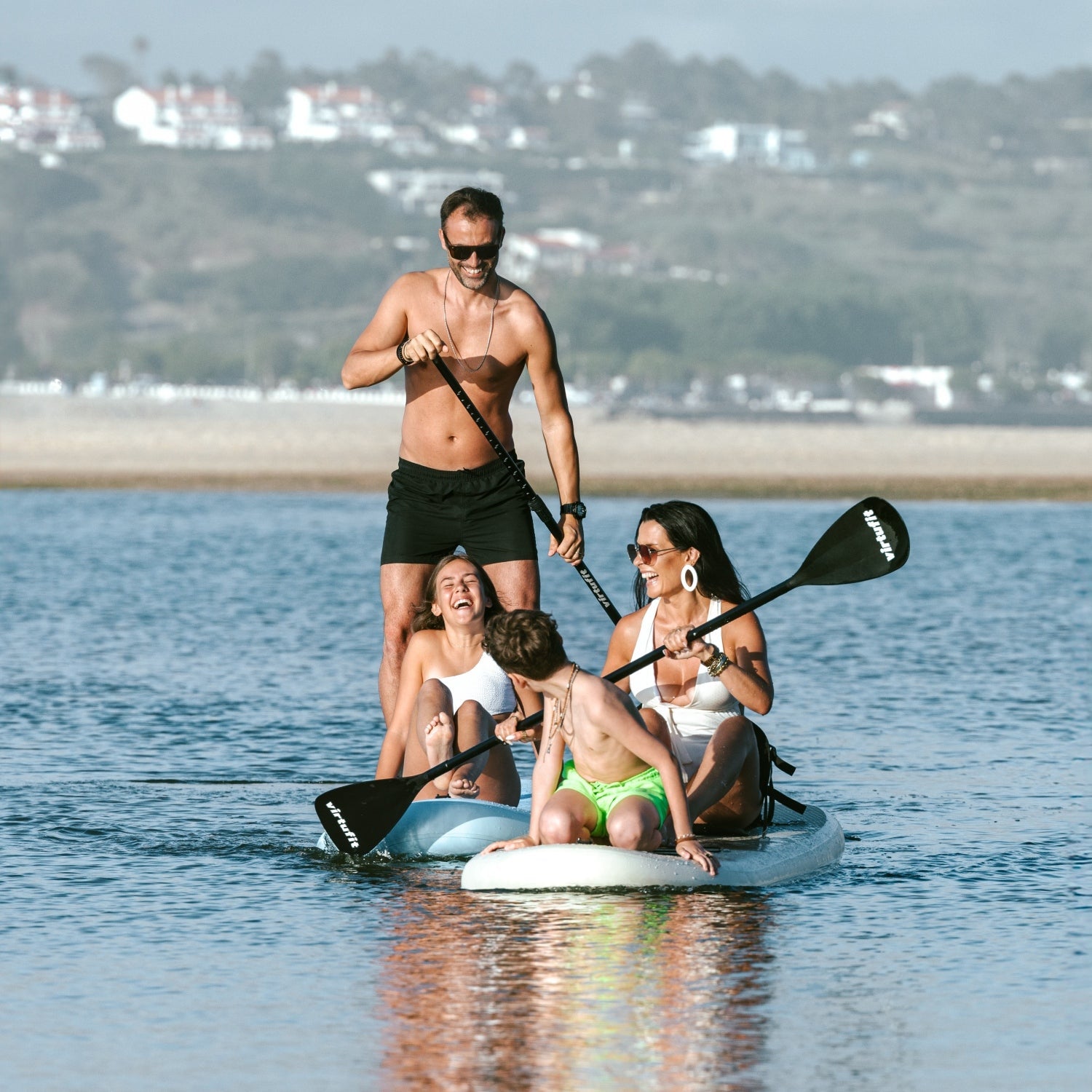 VirtuFit Supboard Cruiser 305 - Oranje - Met Kajak zitje, accessoires en draagtas
