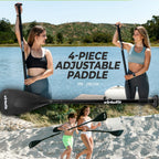 VirtuFit Supboard Cruiser 305 - Oranje - Met Kajak zitje, accessoires en draagtas