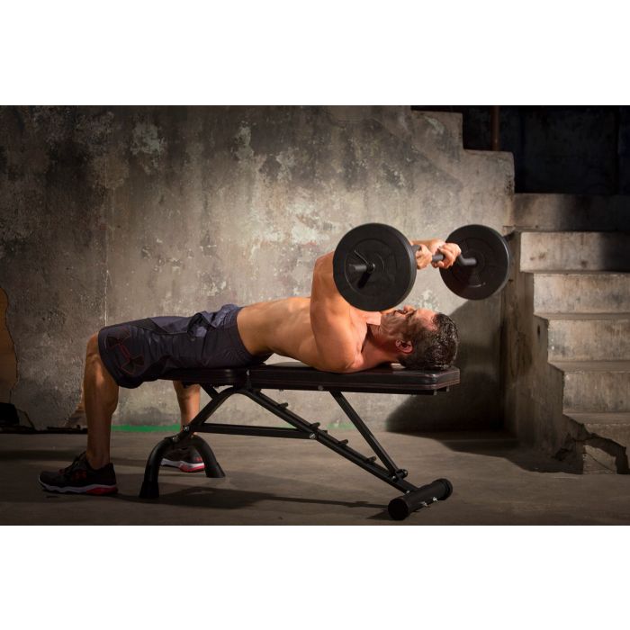 Iron Gym Set de Plaques de Poids - 2 x 10 kg - 25 mm - Noir