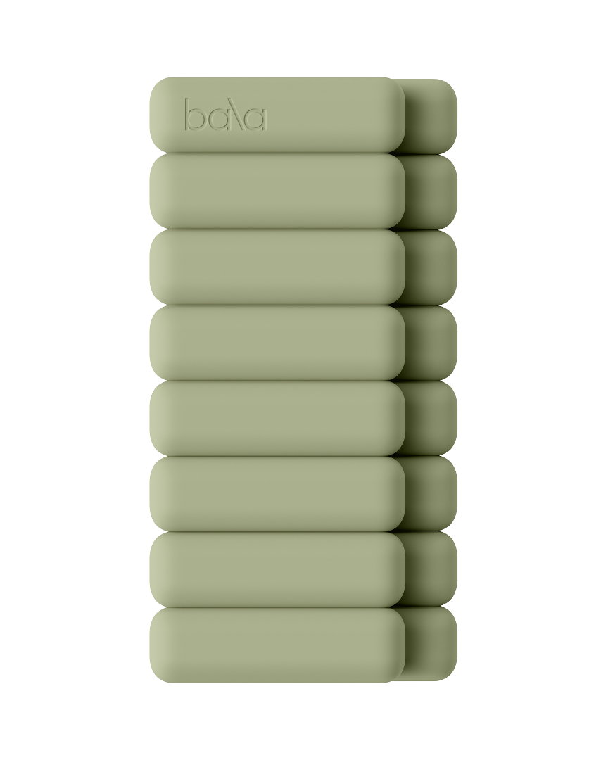 Bala Bangles Enkel- en Polsgewicht - Sage/Groen