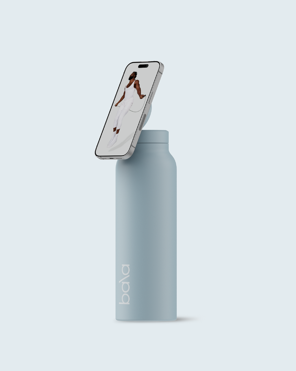 Bala Bottle 710 ml - Bouteille d'eau avec support MagSafe - Sea/Bleu
