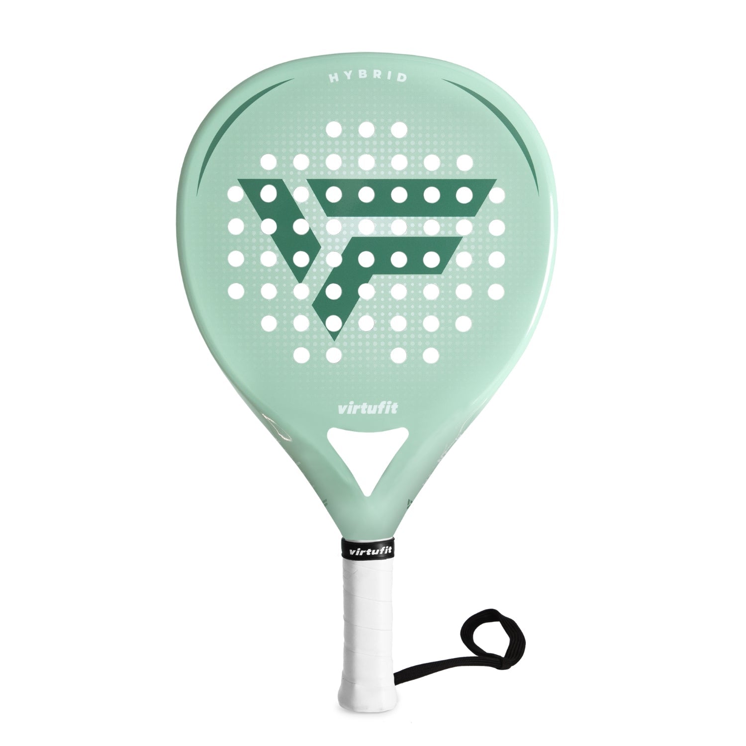 VirtuFit Hybrid Padel Racket - Mint Green - Tweedekans