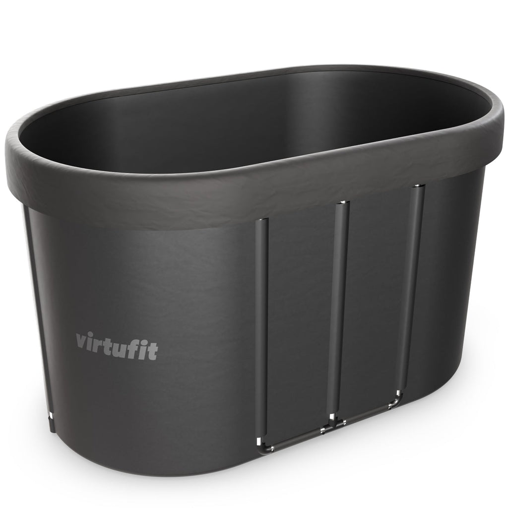 VirtuFit Bain de glace - Ovale - 500 litres - Anthracite - Accessoires inclus - Tweedekans