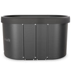 VirtuFit Bain de glace - Ovale - 500 litres - Anthracite - Accessoires inclus - Tweedekans