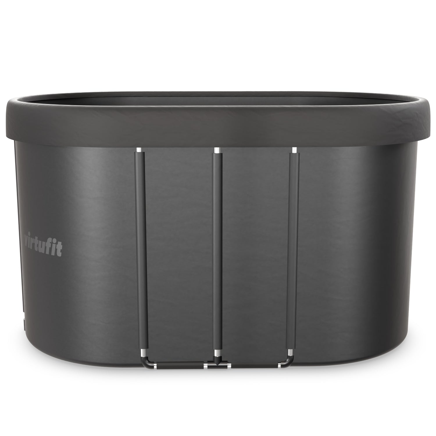VirtuFit Bain de glace - Ovale - 500 litres - Anthracite - Accessoires inclus - Tweedekans