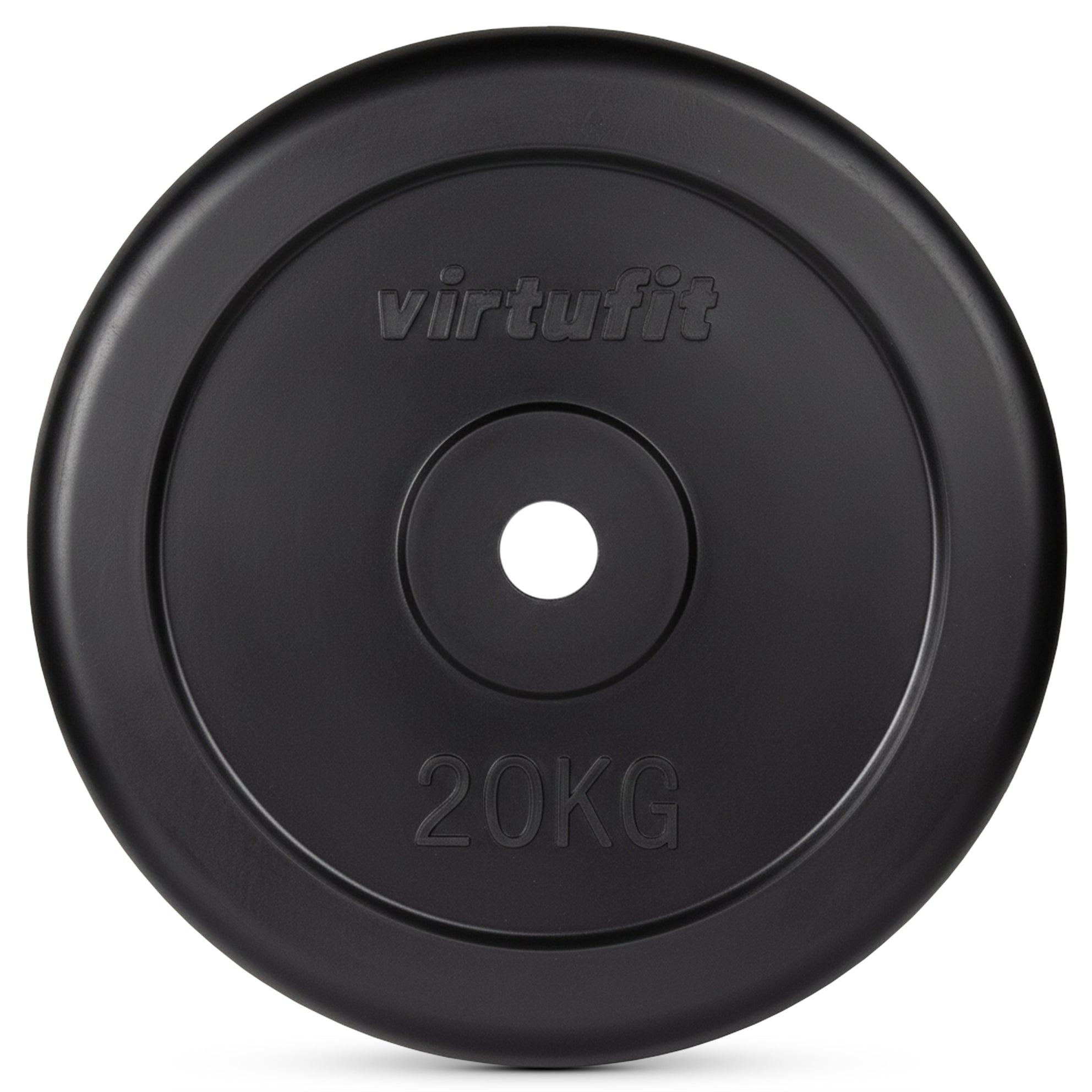 VirtuFit Kit d'Haltères en Caoutchouc - 90 kg